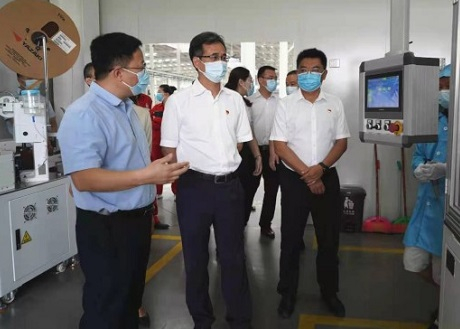 姚永紅到公司調(diào)研